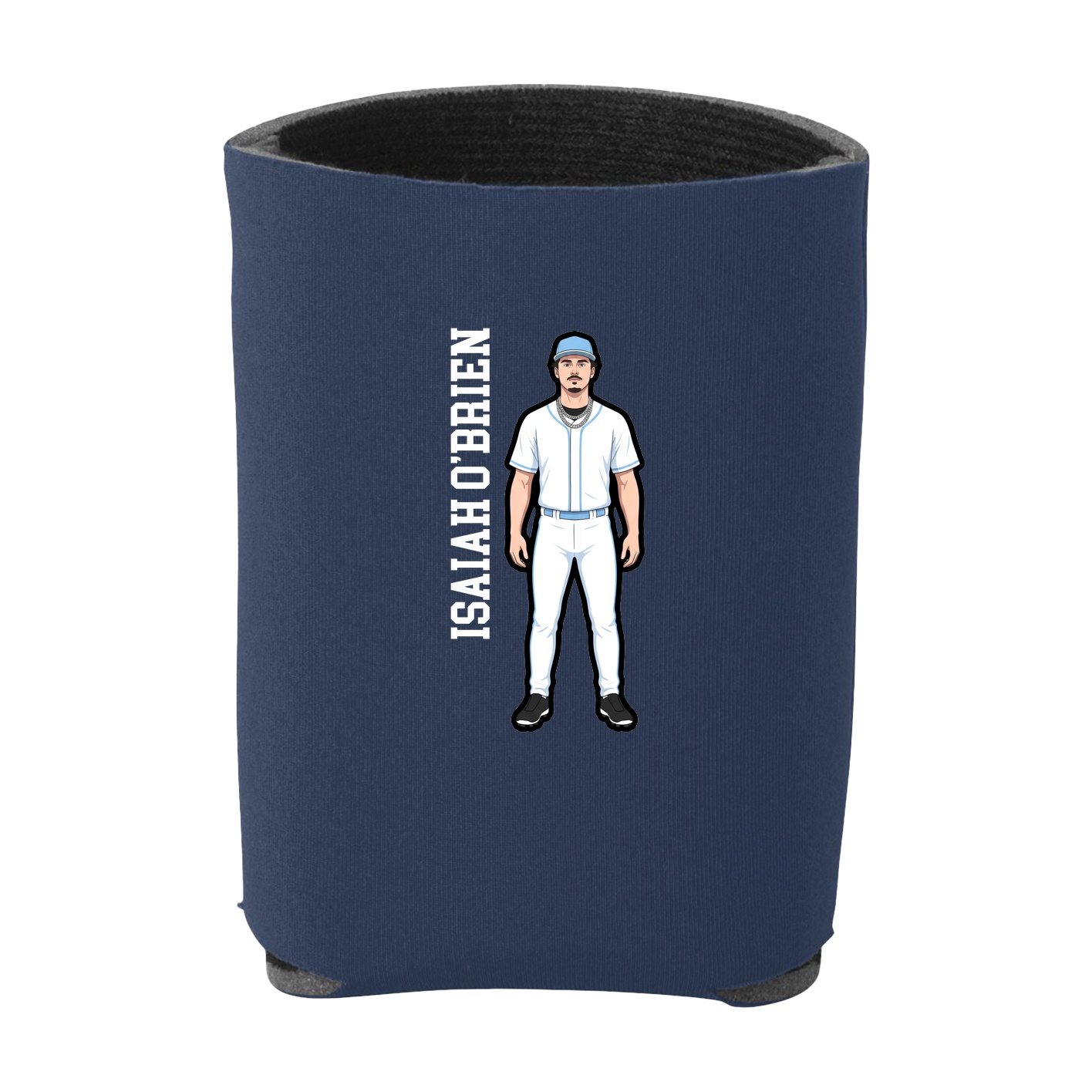 Can Holder — Name Vertical in Navy