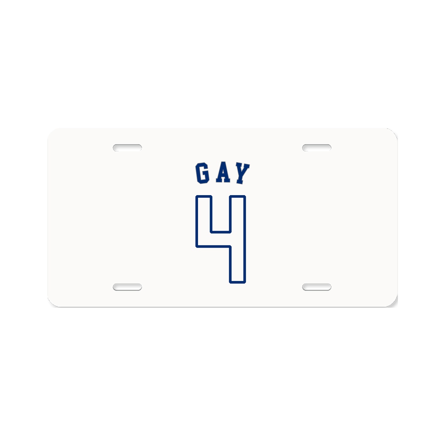 License Plate — Shirsey Arch in Classic