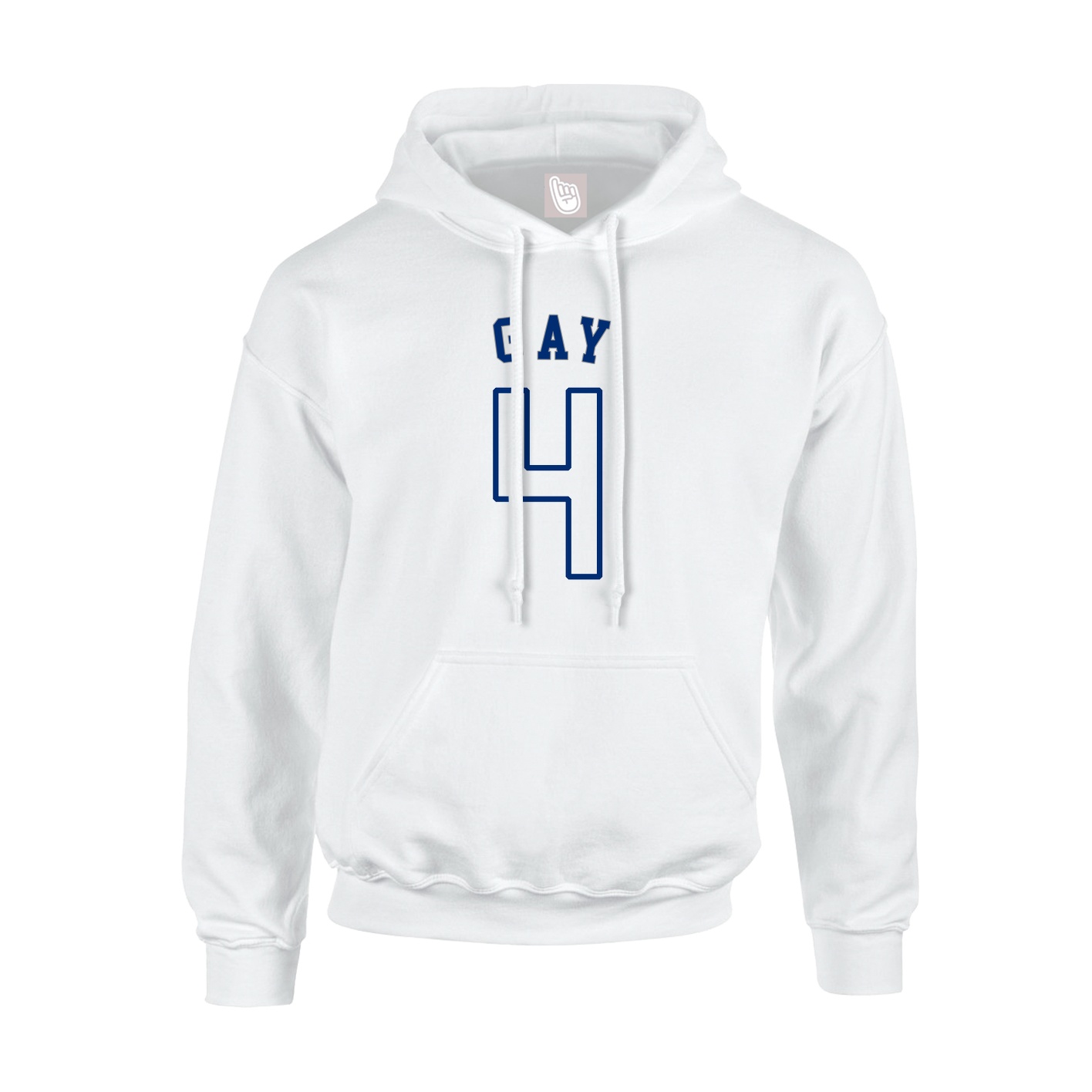 Hoodie — Shirsey Arch in White