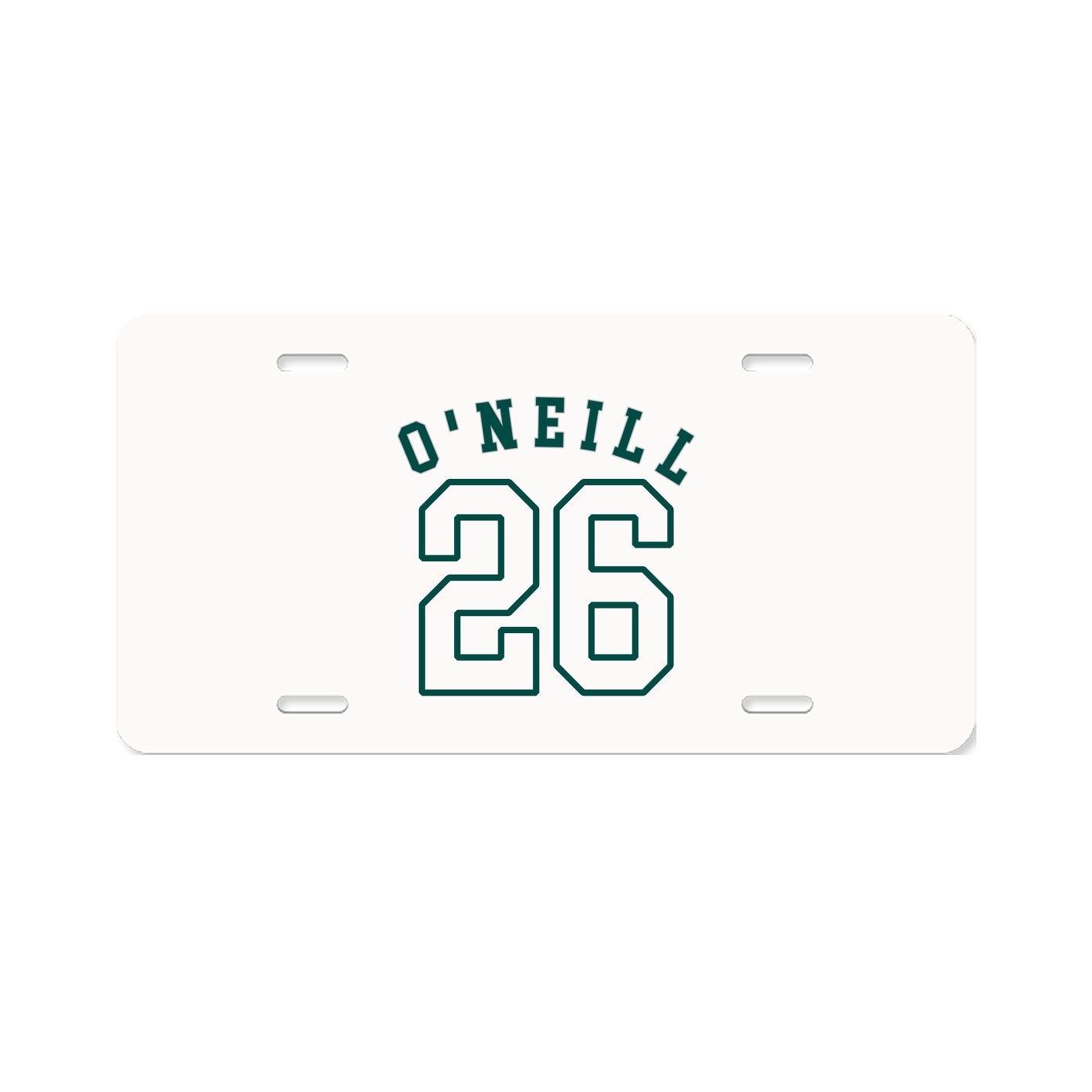 License Plate — Shirsey Arch in Classic
