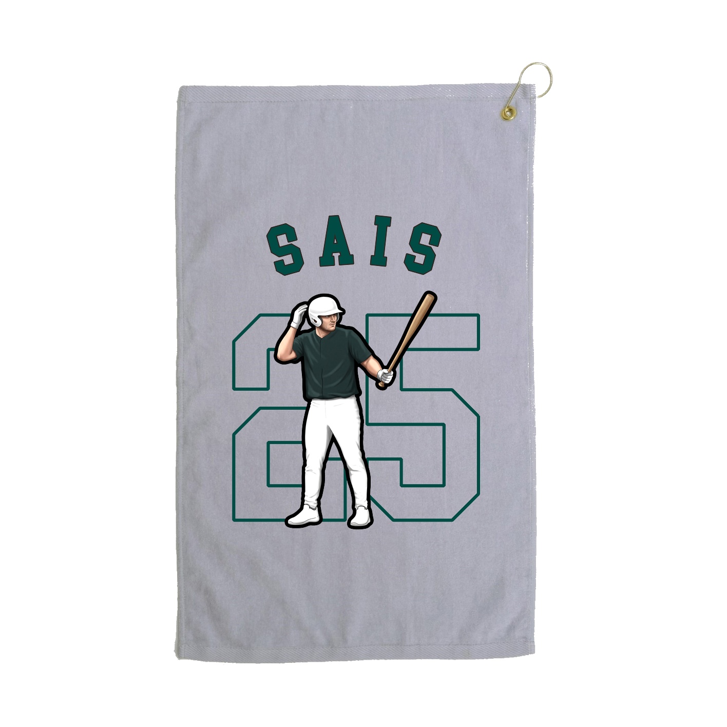 Golf Towel — Classic in Grey