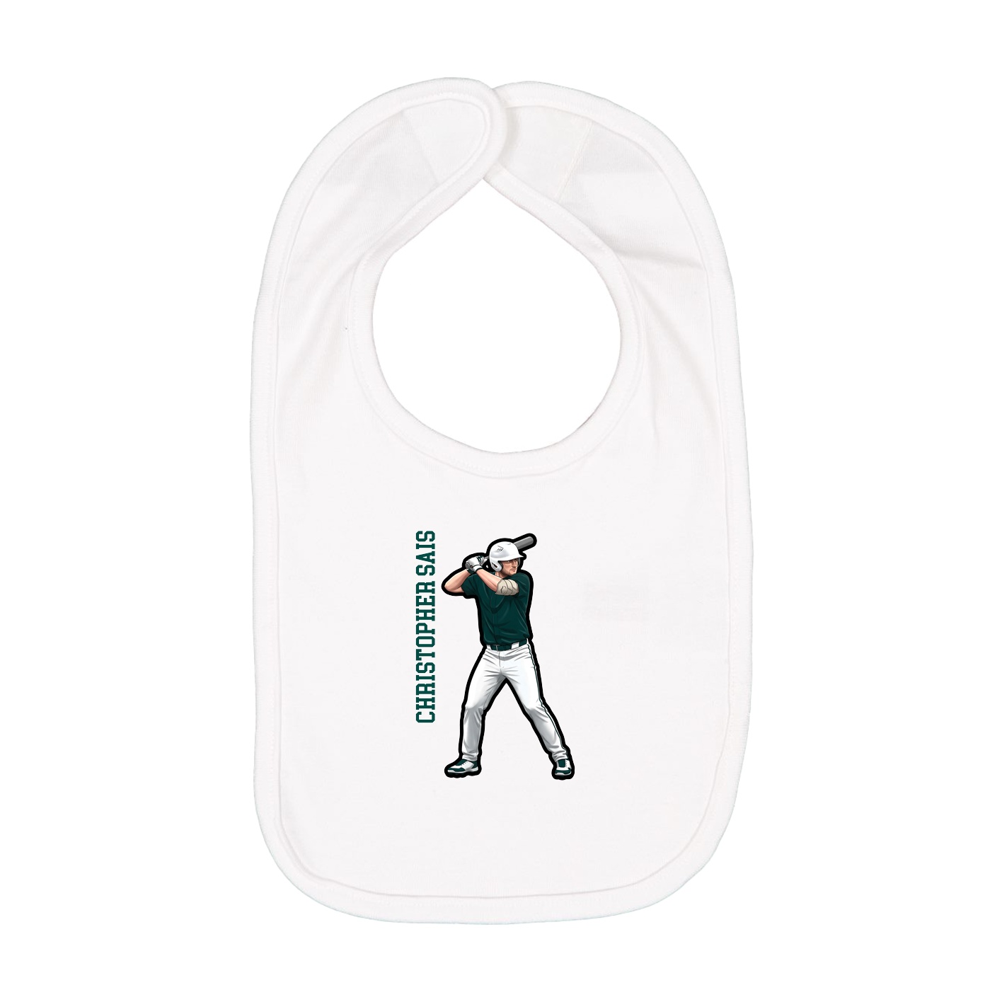 Infant Bib — Classic in White