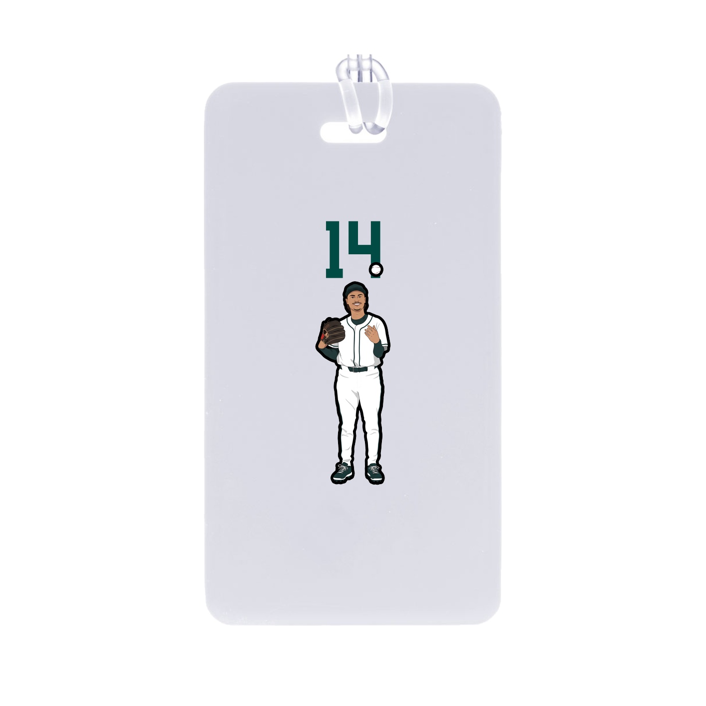 Bag Tag — Number Top in Classic