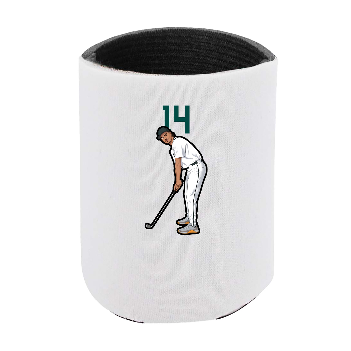 Can Holder — Number Top in White