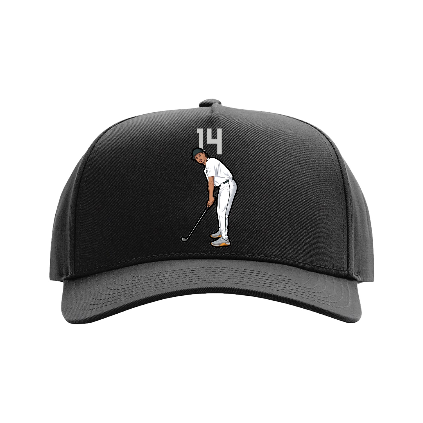Full Fabric Five-Panel Champ Cap