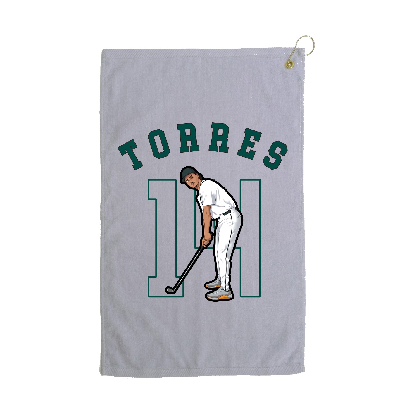 Golf Towel — Shirsey Arch in Grey