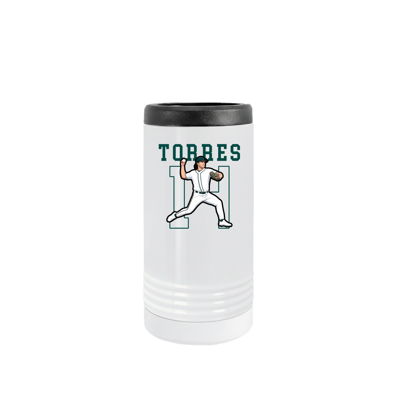 Slim Beverage Holder — Shirsey in White