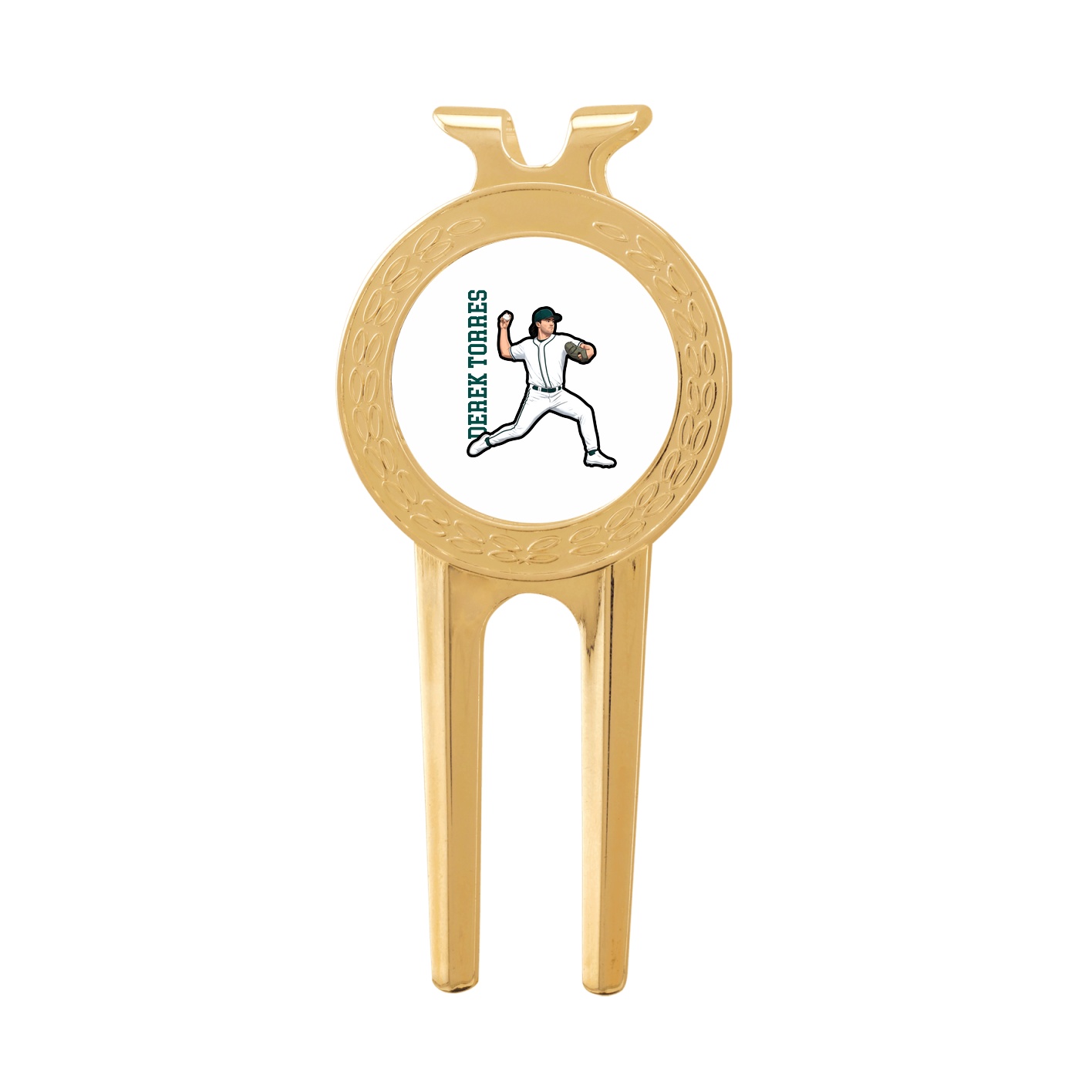 Divot Tool with Ball Marker — Name Vertical in Classic