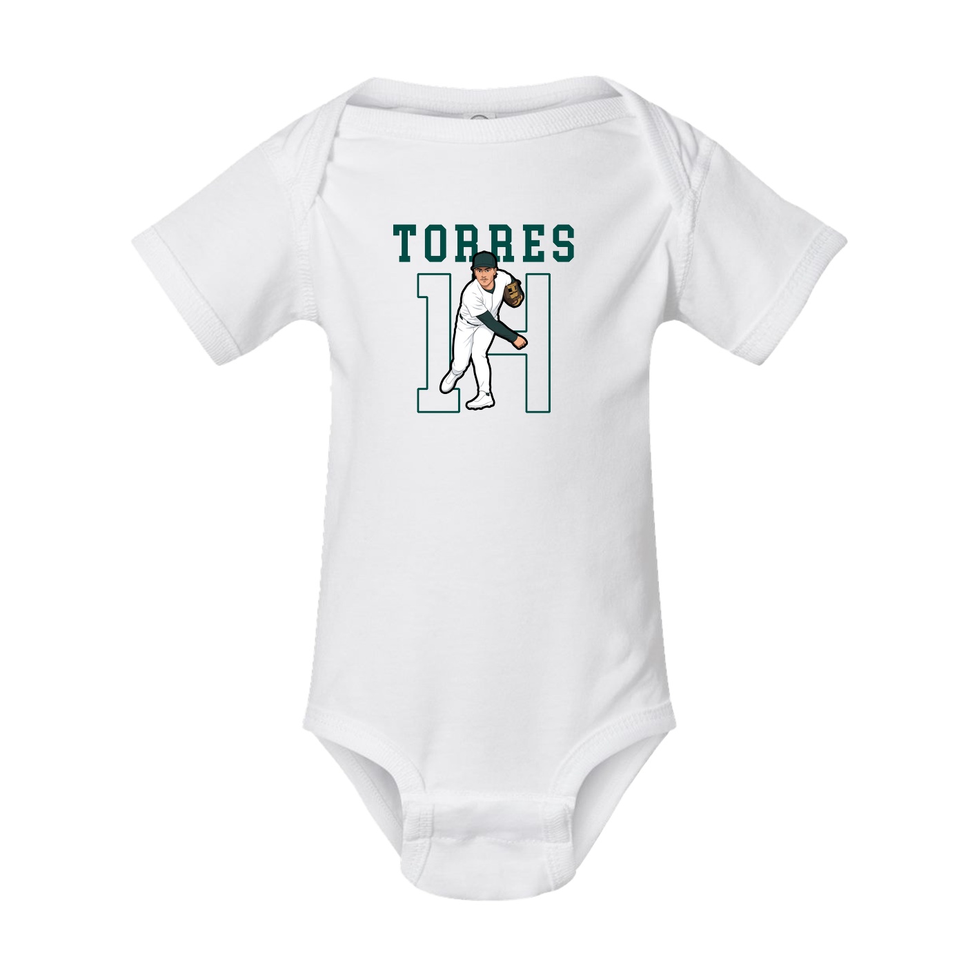 Baby Onesie — Shirsey in White