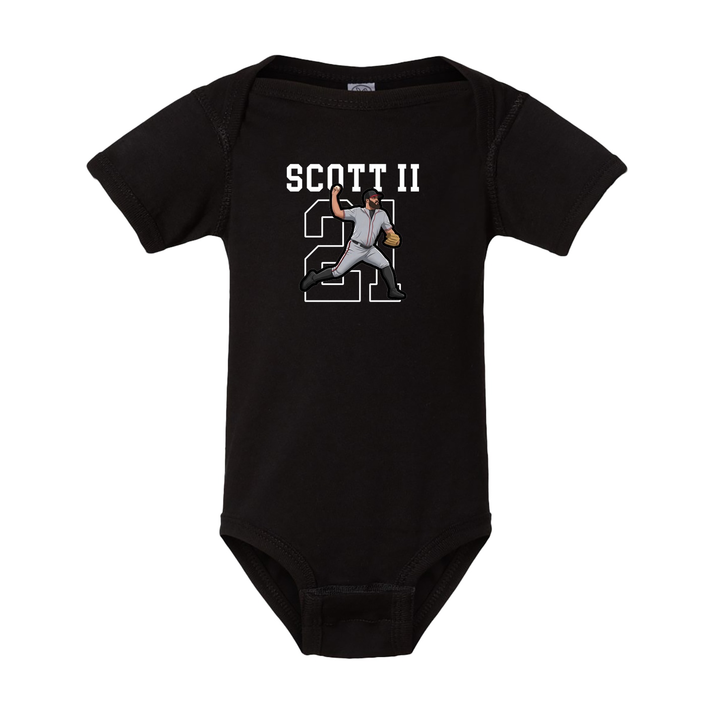 Baby Onesie — Shirsey in Black