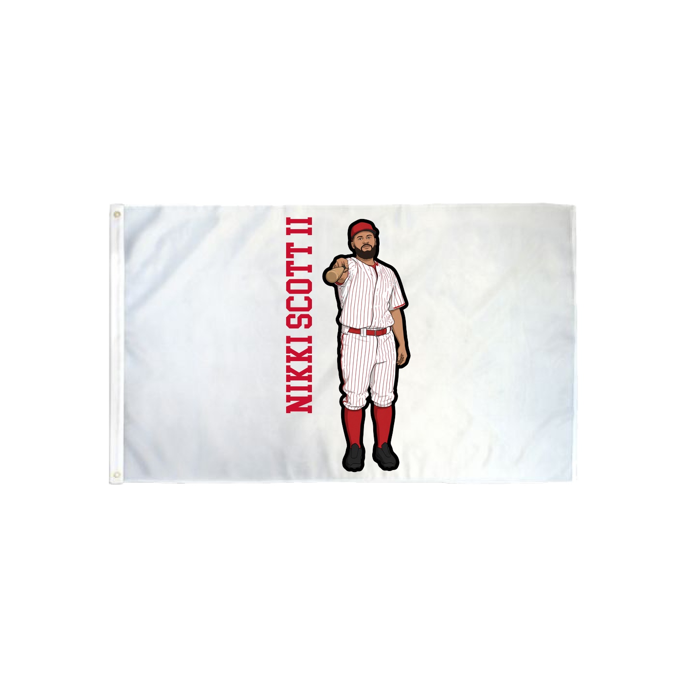 3x5 Flag — Name Vertical in Classic