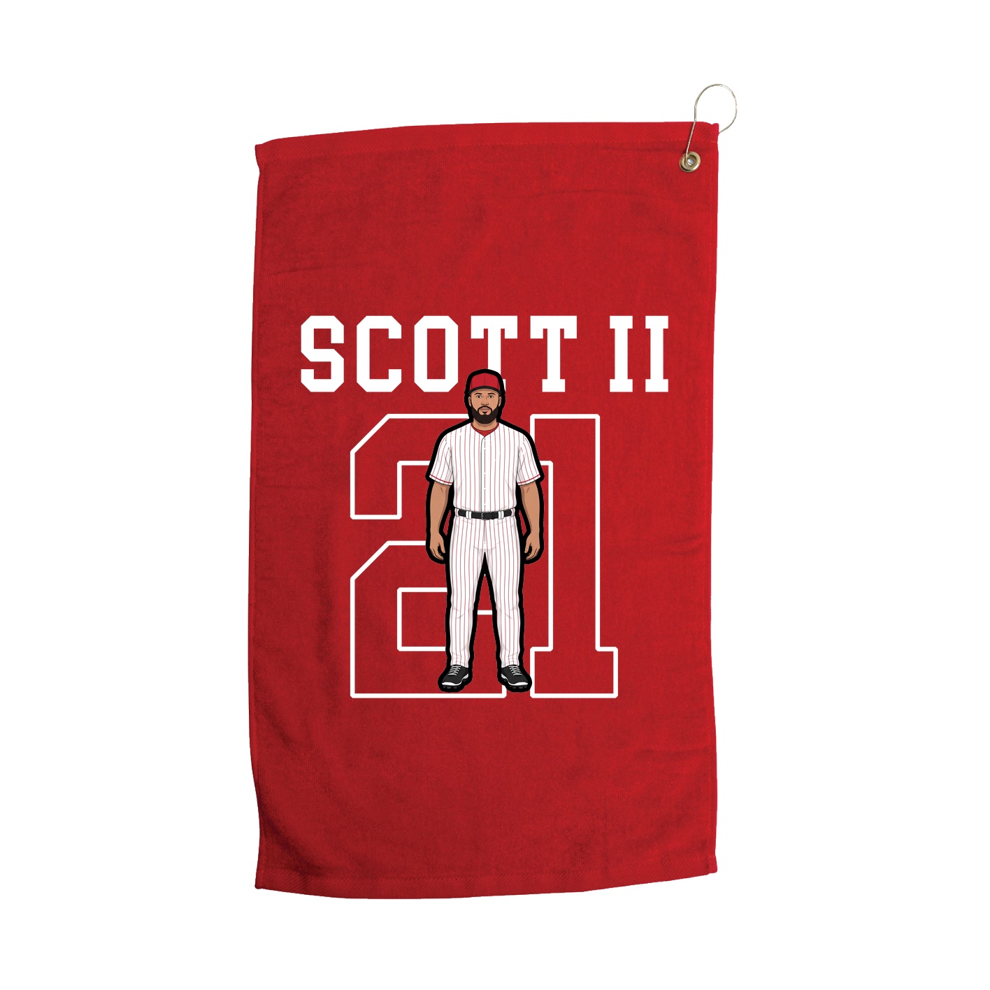 Golf Towel — Shirsey in Red