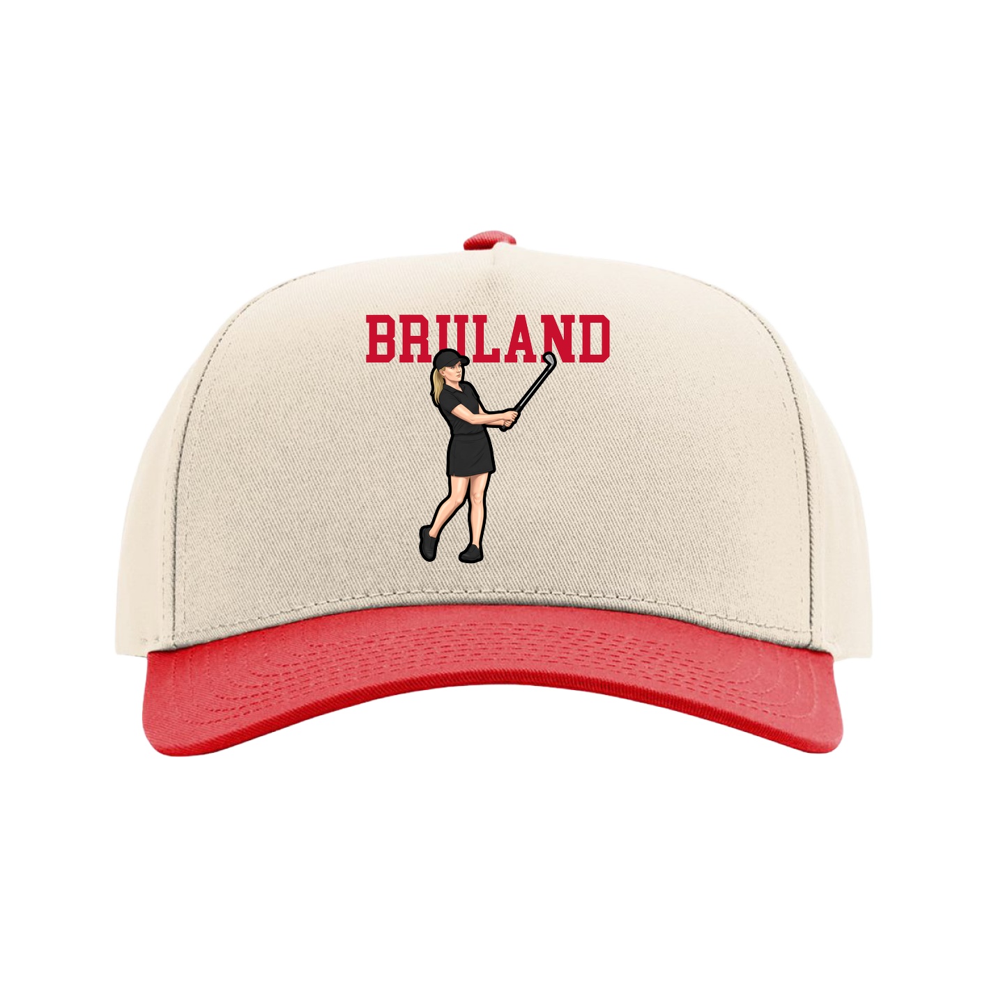 Full Fabric Five-Panel Champ Cap