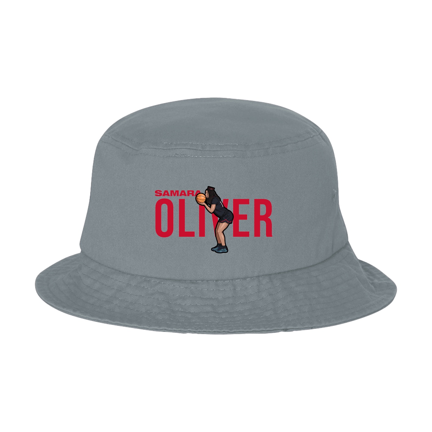 Bucket Cap — Player Name in Grey