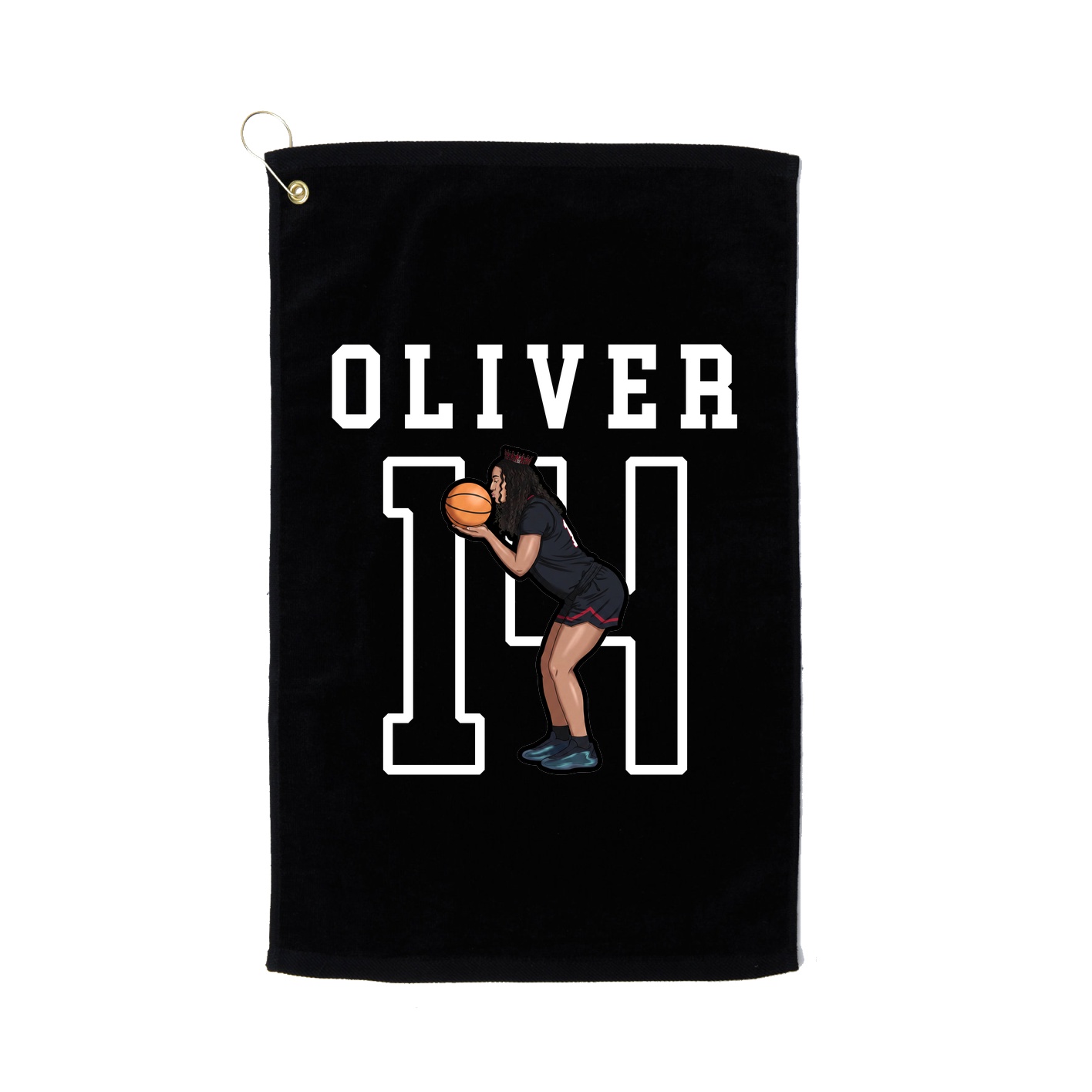 Golf Towel — Shirsey in Black