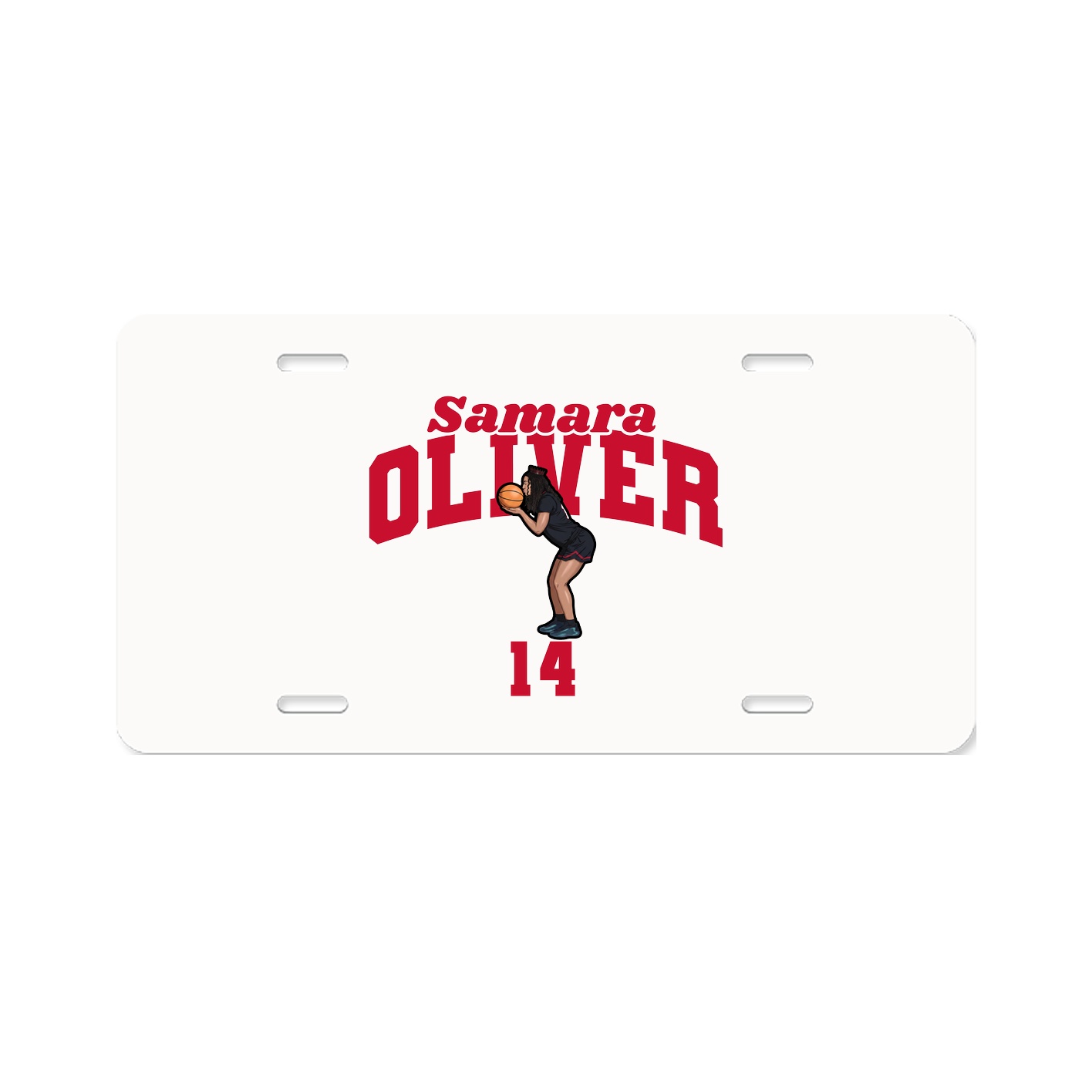 License Plate — Signature Arch in Classic