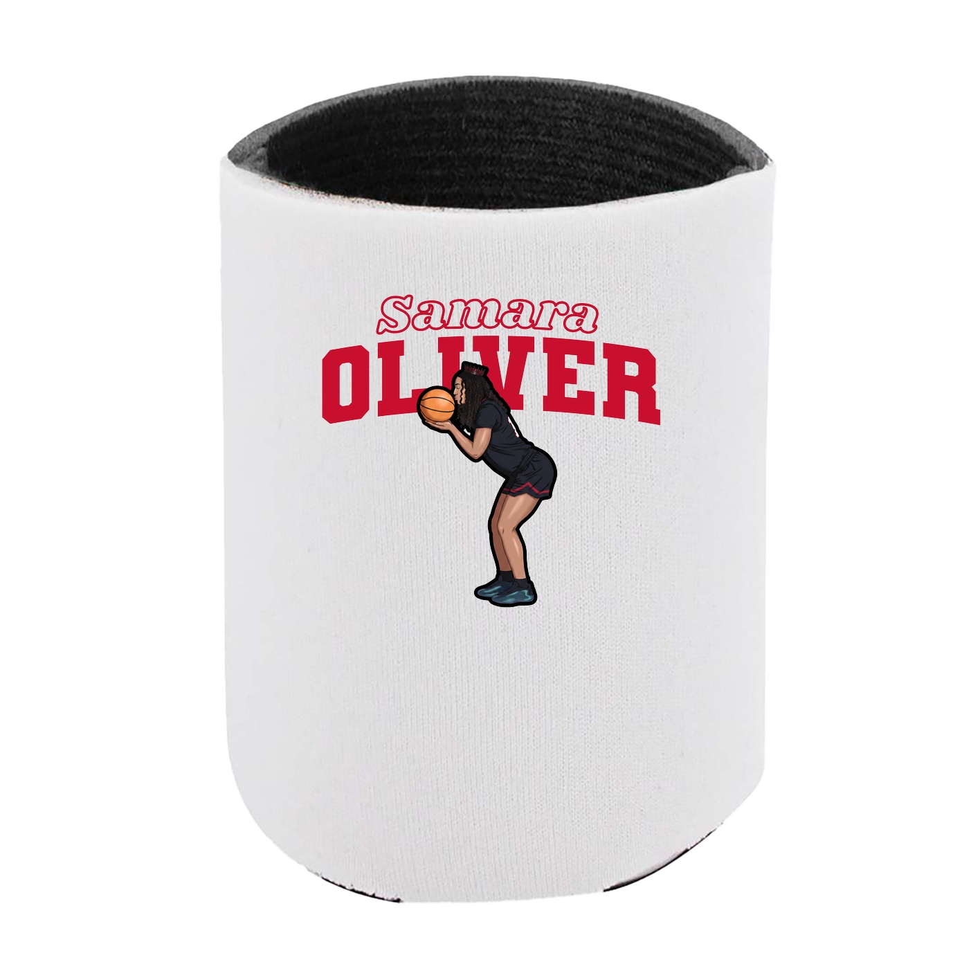 Can Holder — Name Arch in White