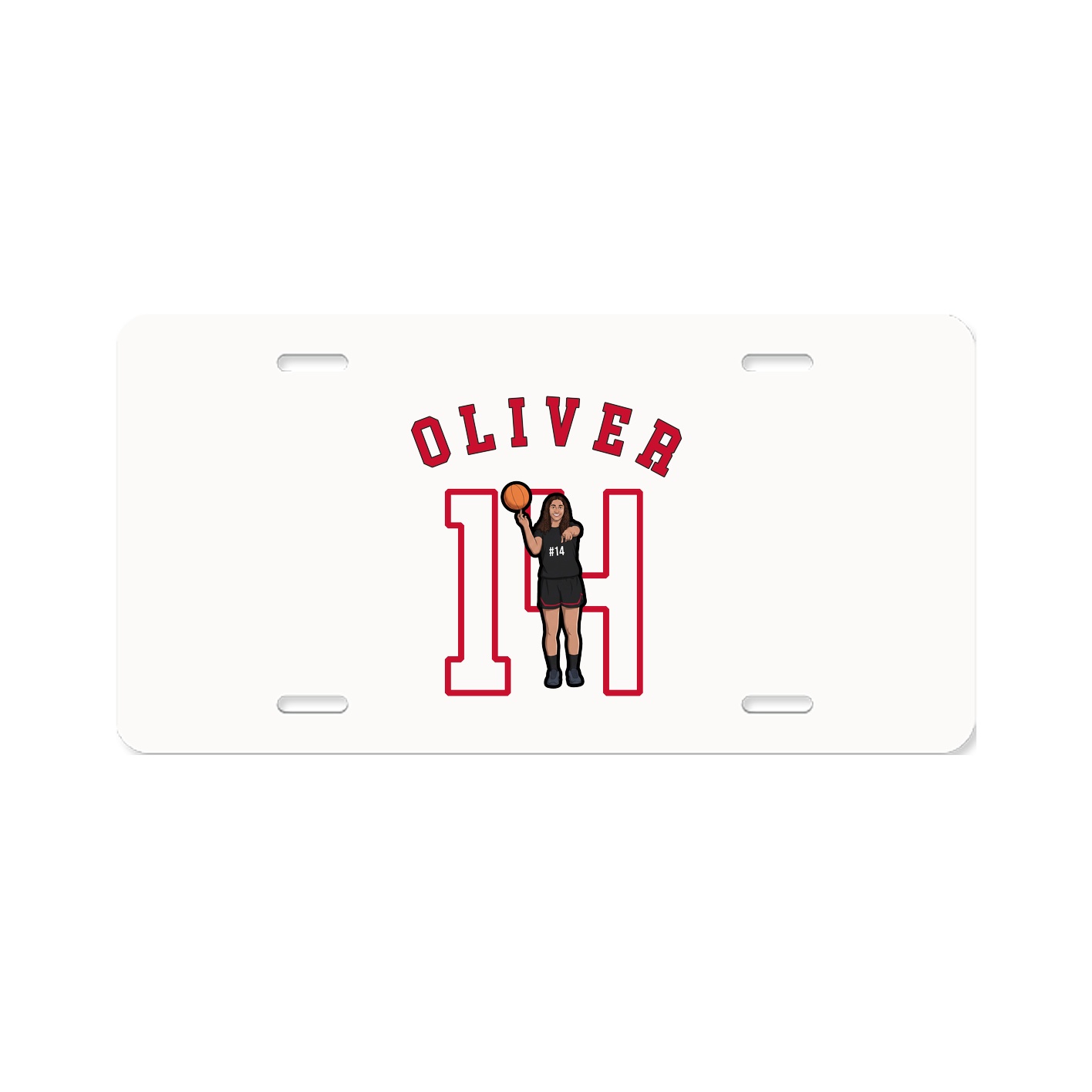 License Plate — Shirsey Arch in Classic