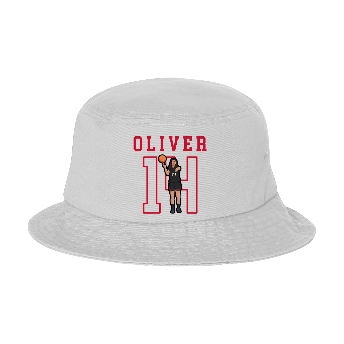 Bucket Cap — Shirsey in White