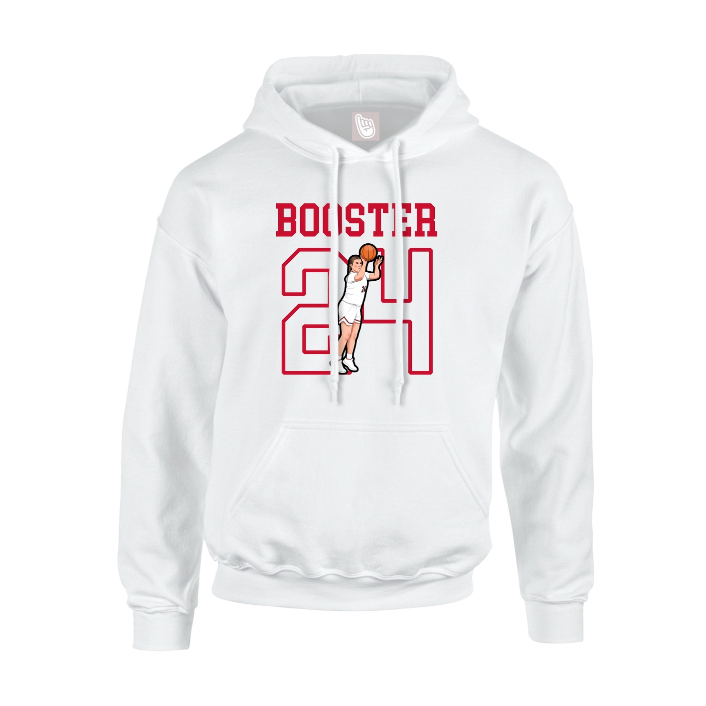 Hoodie — Shirsey in White