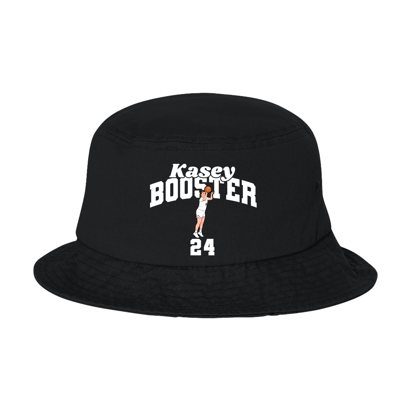 Bucket Cap — Signature Arch in Black
