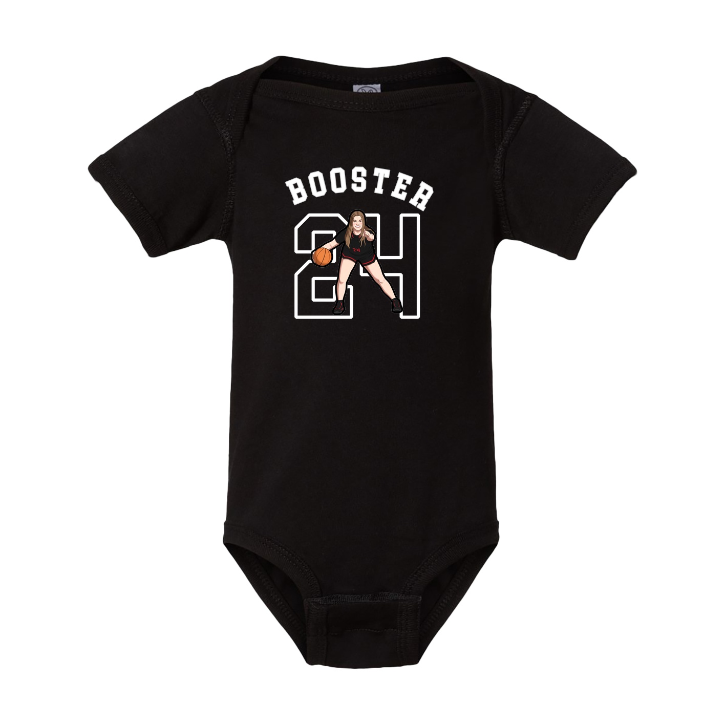 Baby Onesie — Shirsey Arch in Black