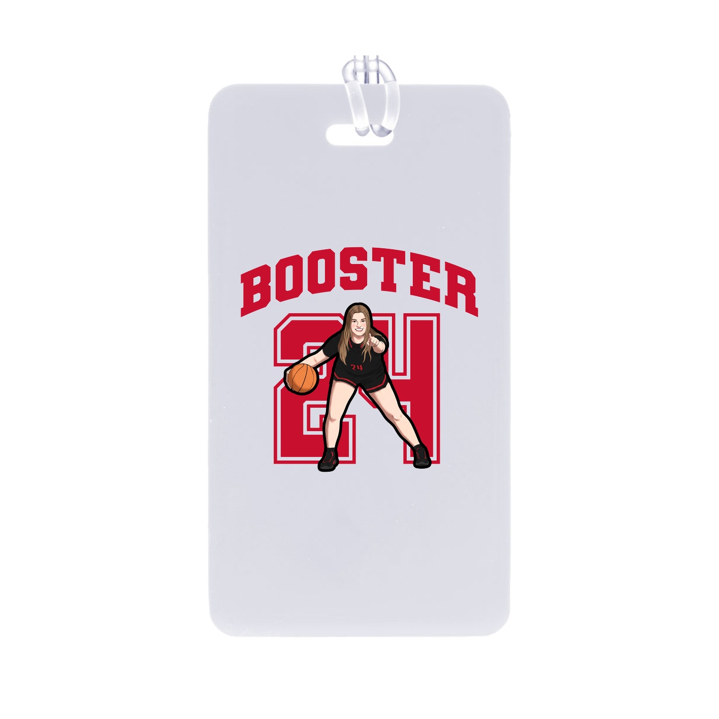Bag Tag — Number in Classic