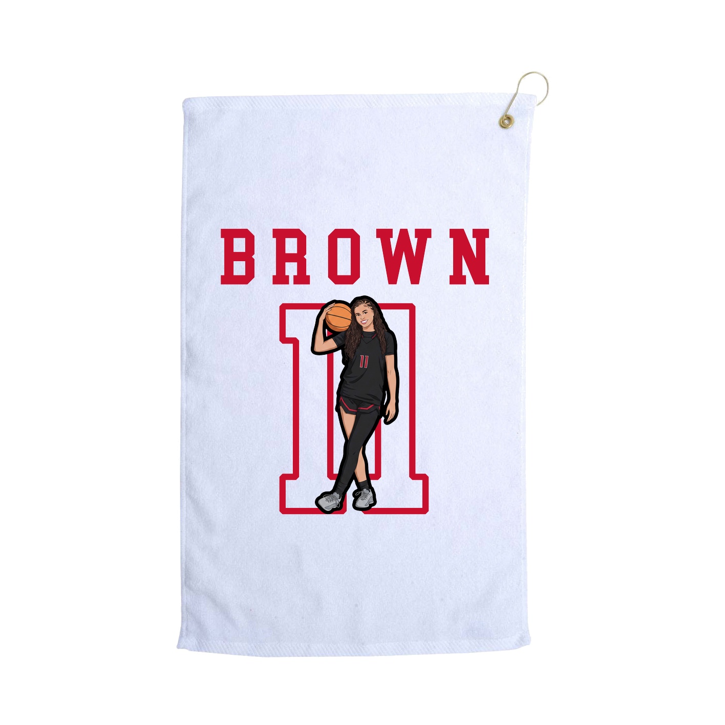 Golf Towel — Shirsey in White