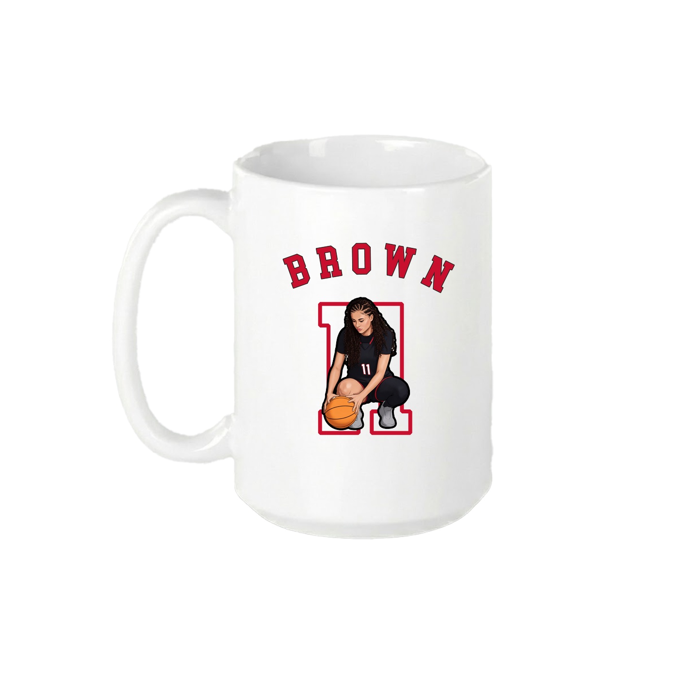 15oz Coffee Mug — Shirsey Arch in White