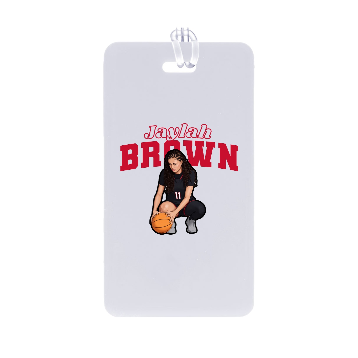 Bag Tag — Name Arch in Classic