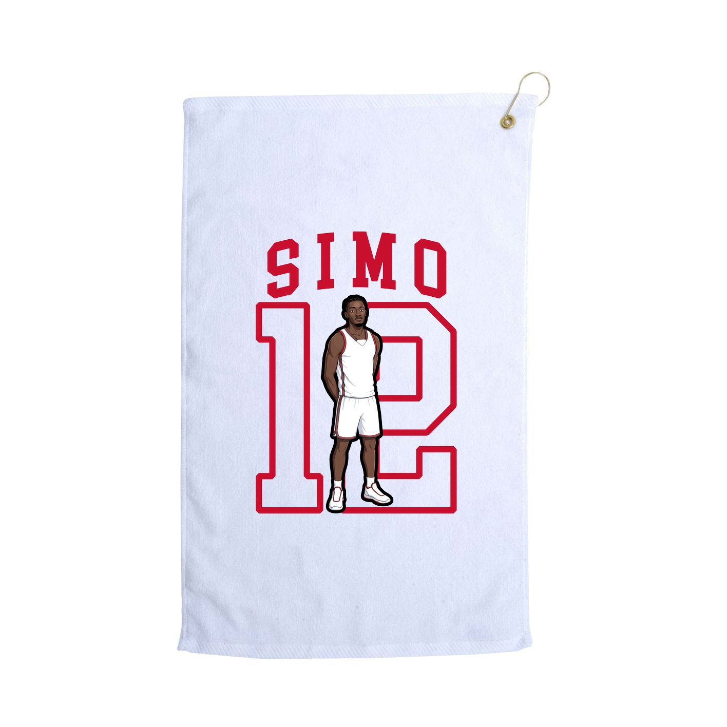 Golf Towel — Shirsey in White