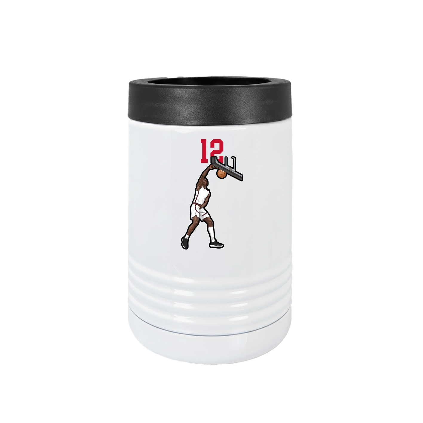 Beverage Holder — Number Top in White