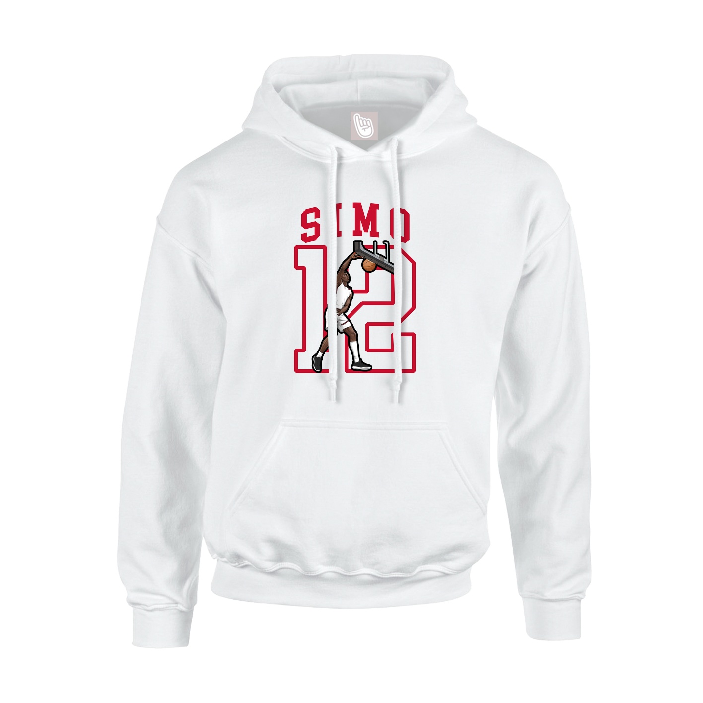Youth Hoodie — Shirsey in White
