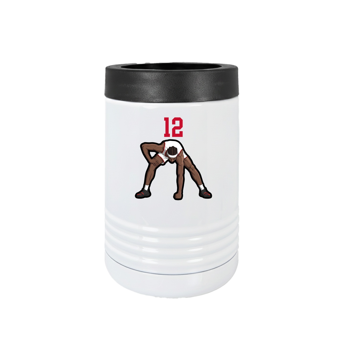 Beverage Holder — Number Top in White