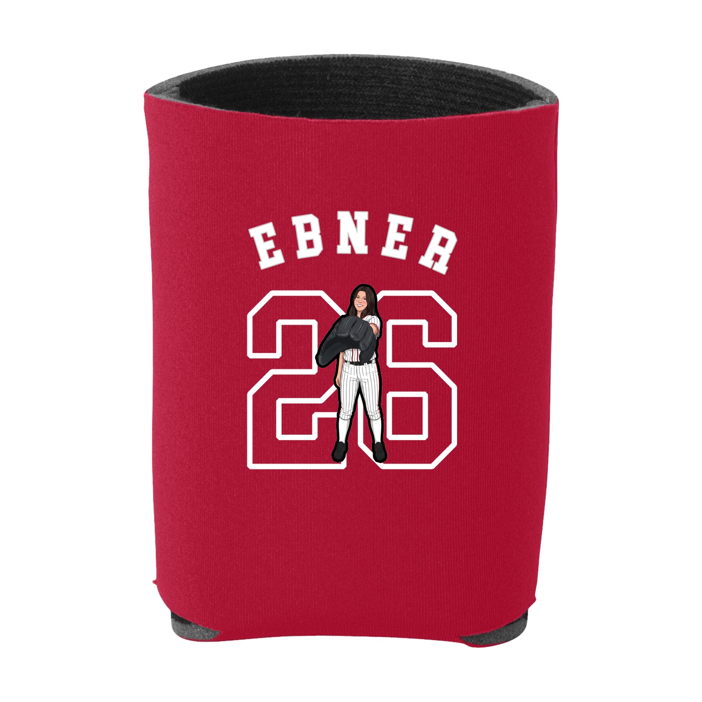 Can Holder — Shirsey Arch in Red