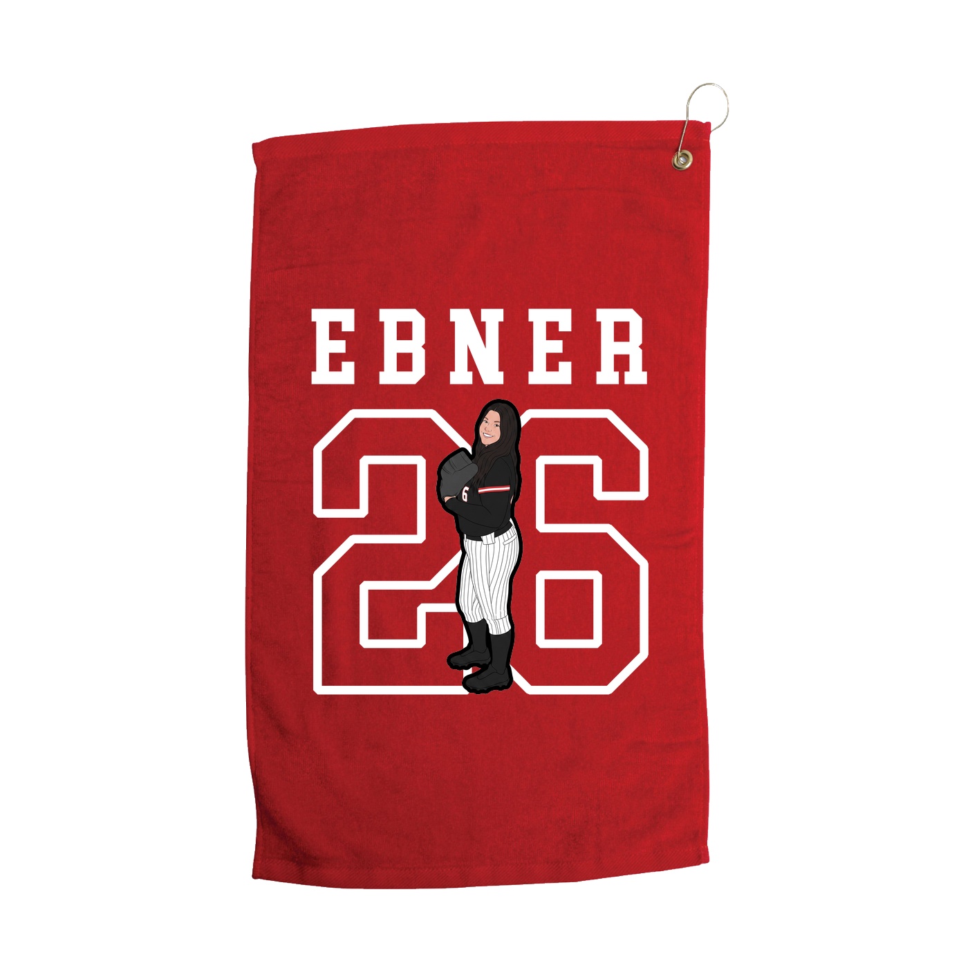 Golf Towel — Shirsey in Red