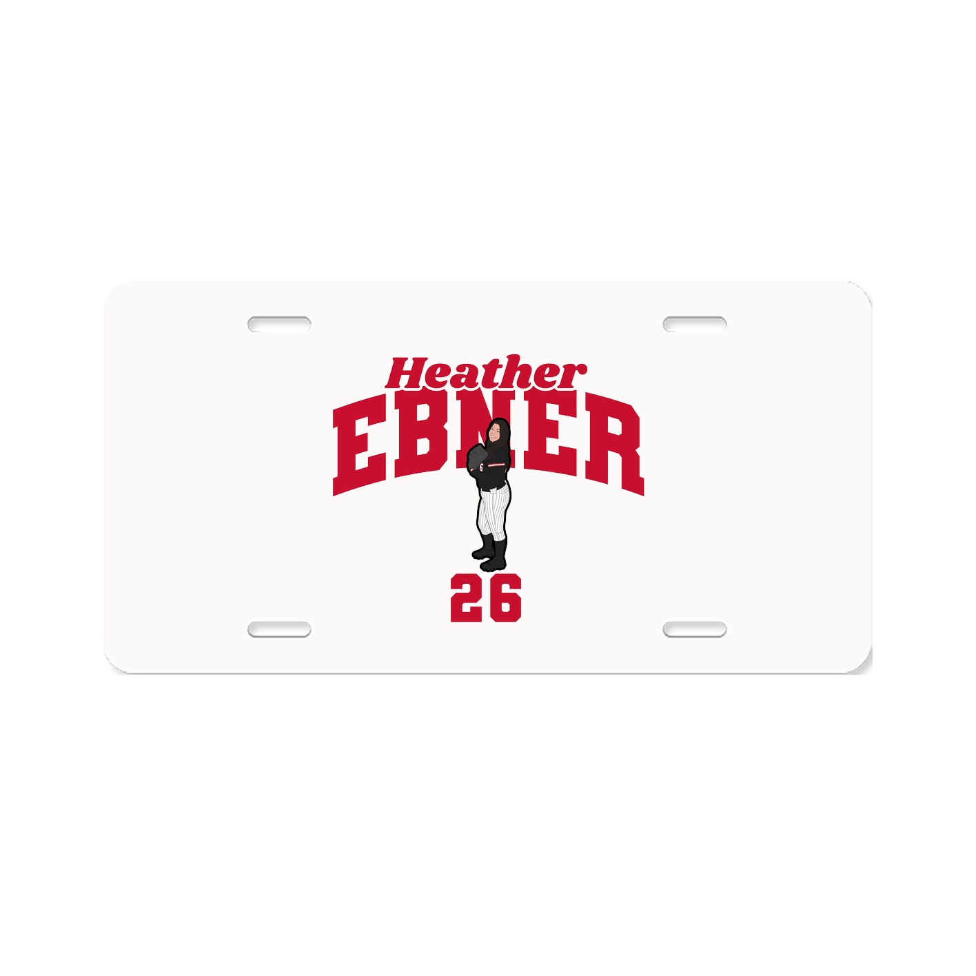 License Plate — Signature Arch in Classic