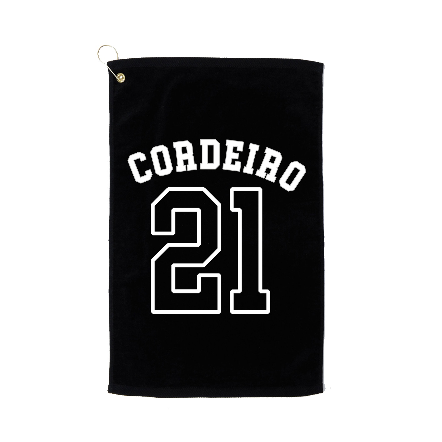 Golf Towel — Shirsey Arch in Black