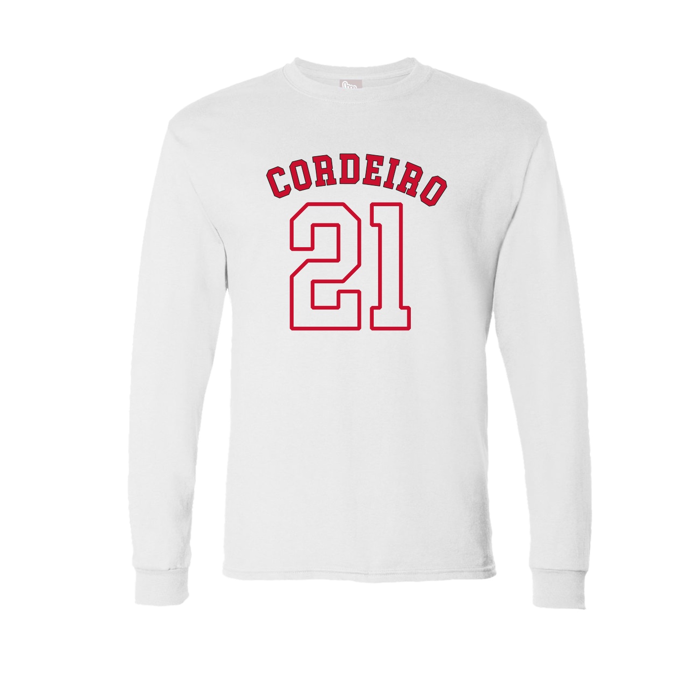 Long Sleeve Tee — Shirsey Arch in White