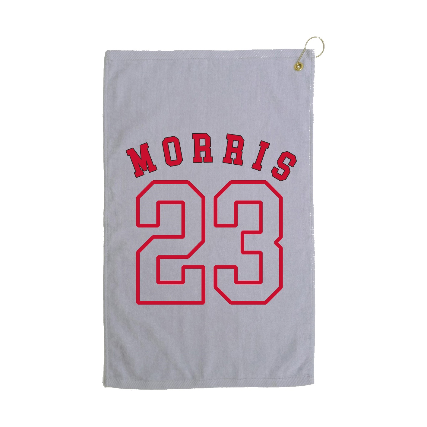 Golf Towel — Shirsey Arch in Grey