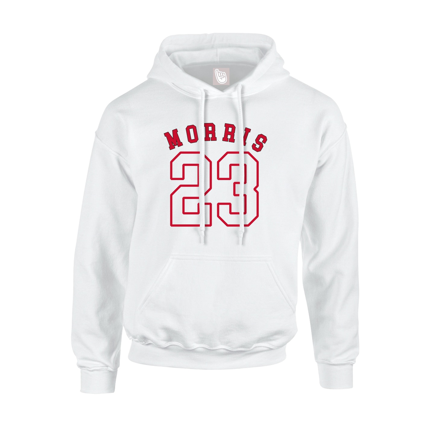 Hoodie — Shirsey Arch in White