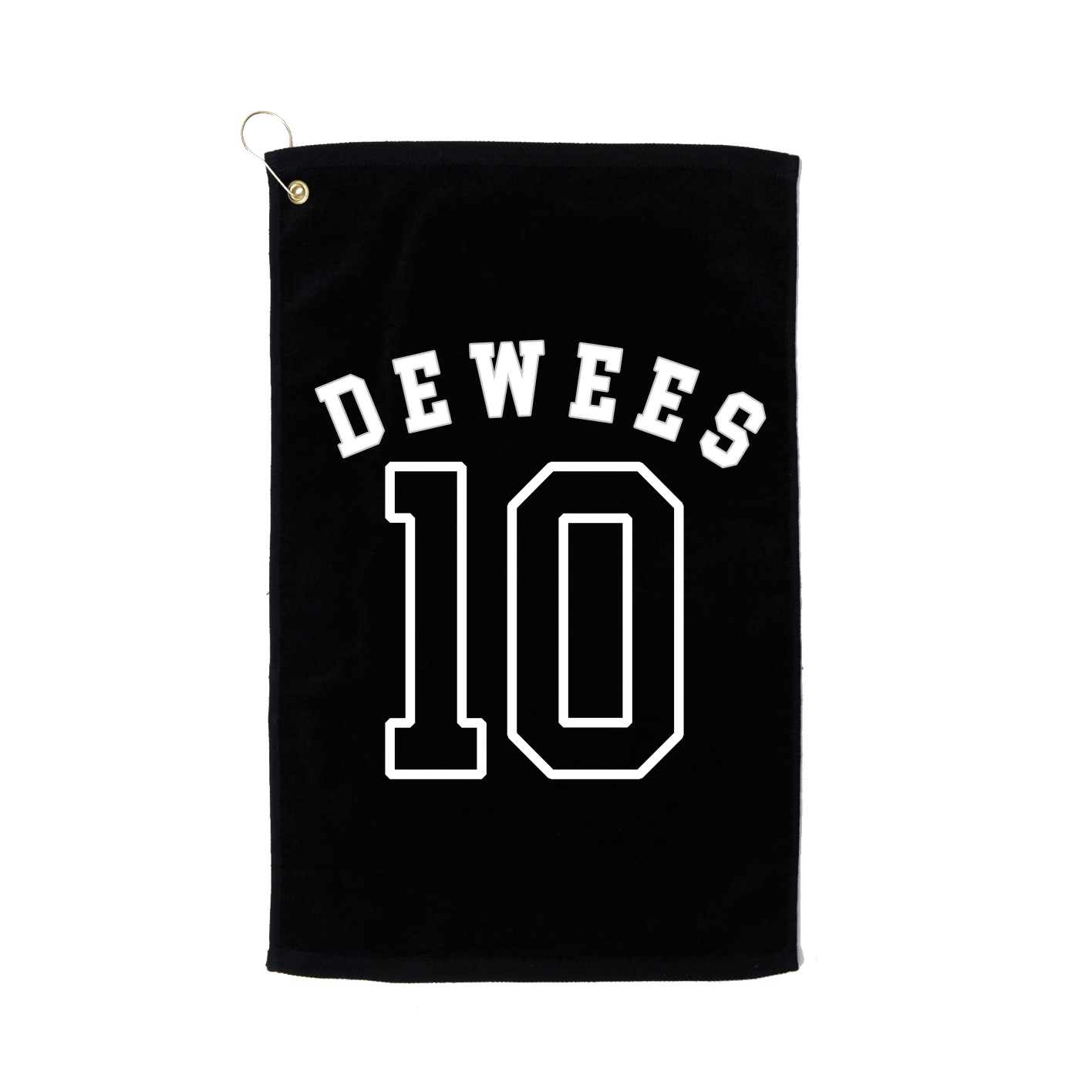 Golf Towel — Shirsey Arch in Black