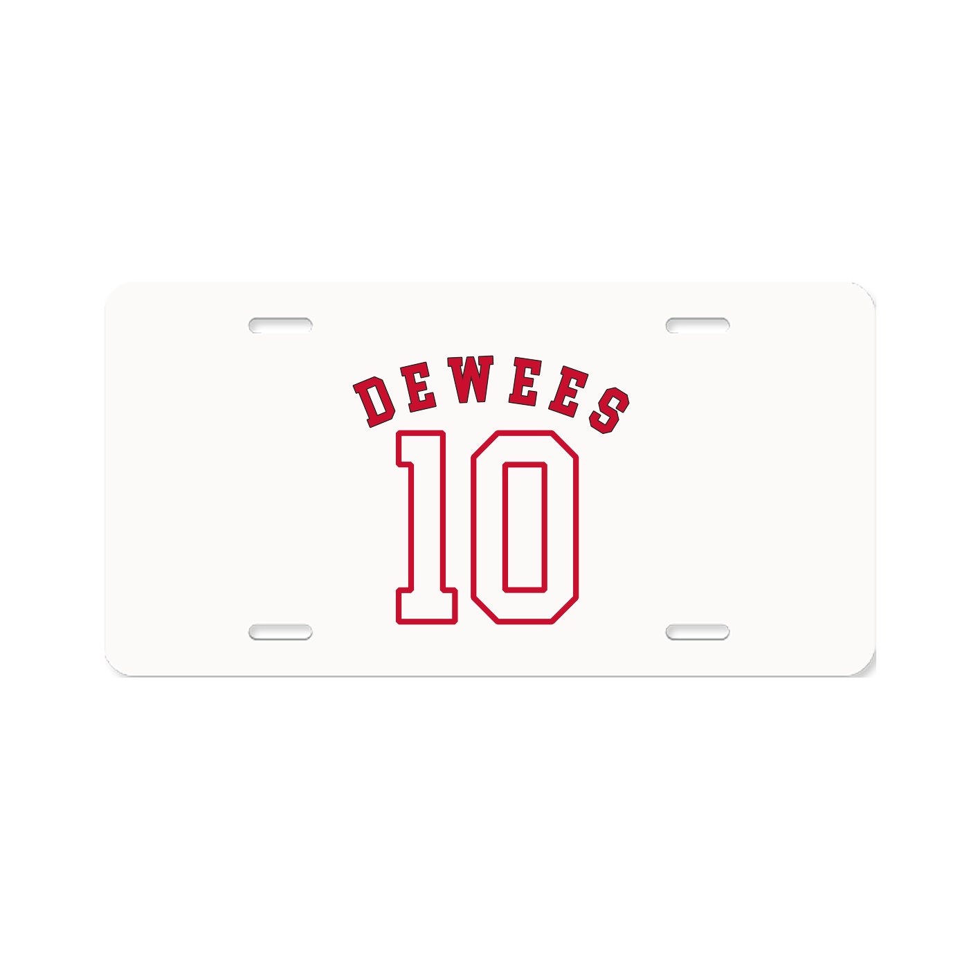 License Plate — Shirsey Arch in Classic