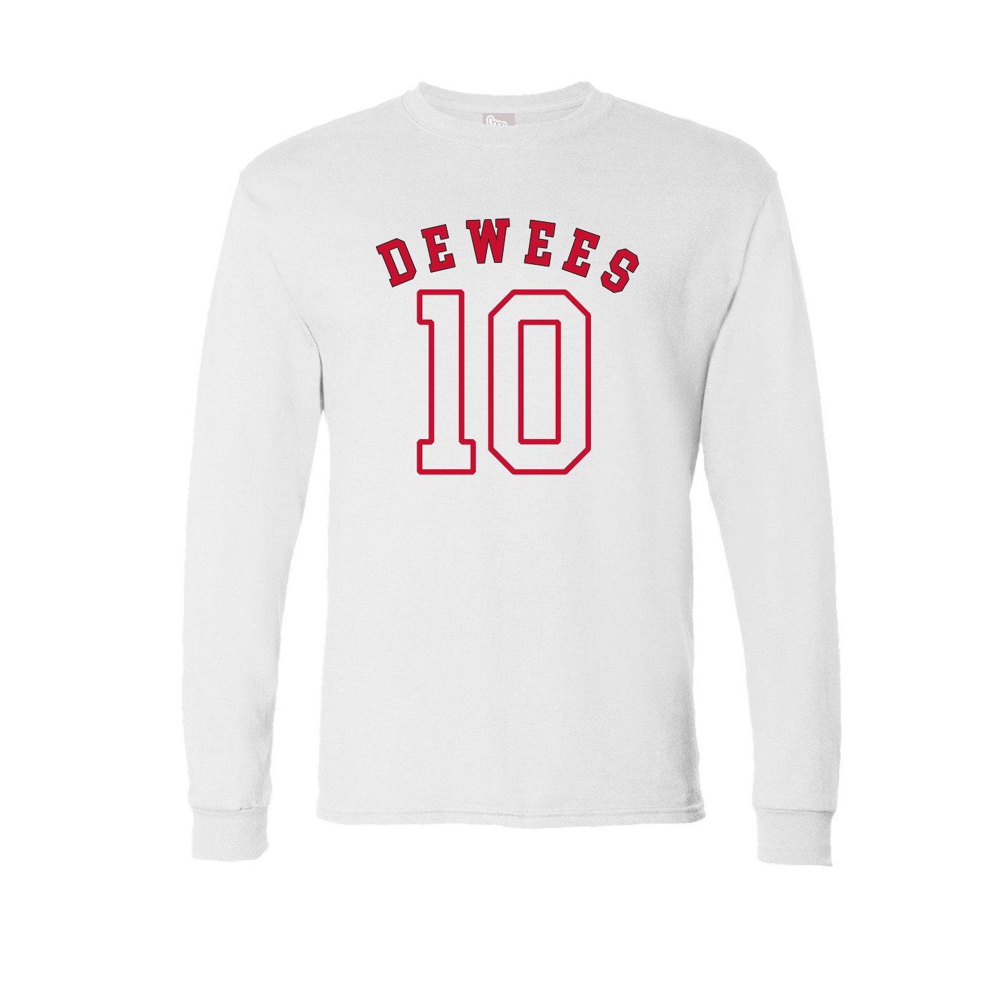Long Sleeve Tee — Shirsey Arch in White