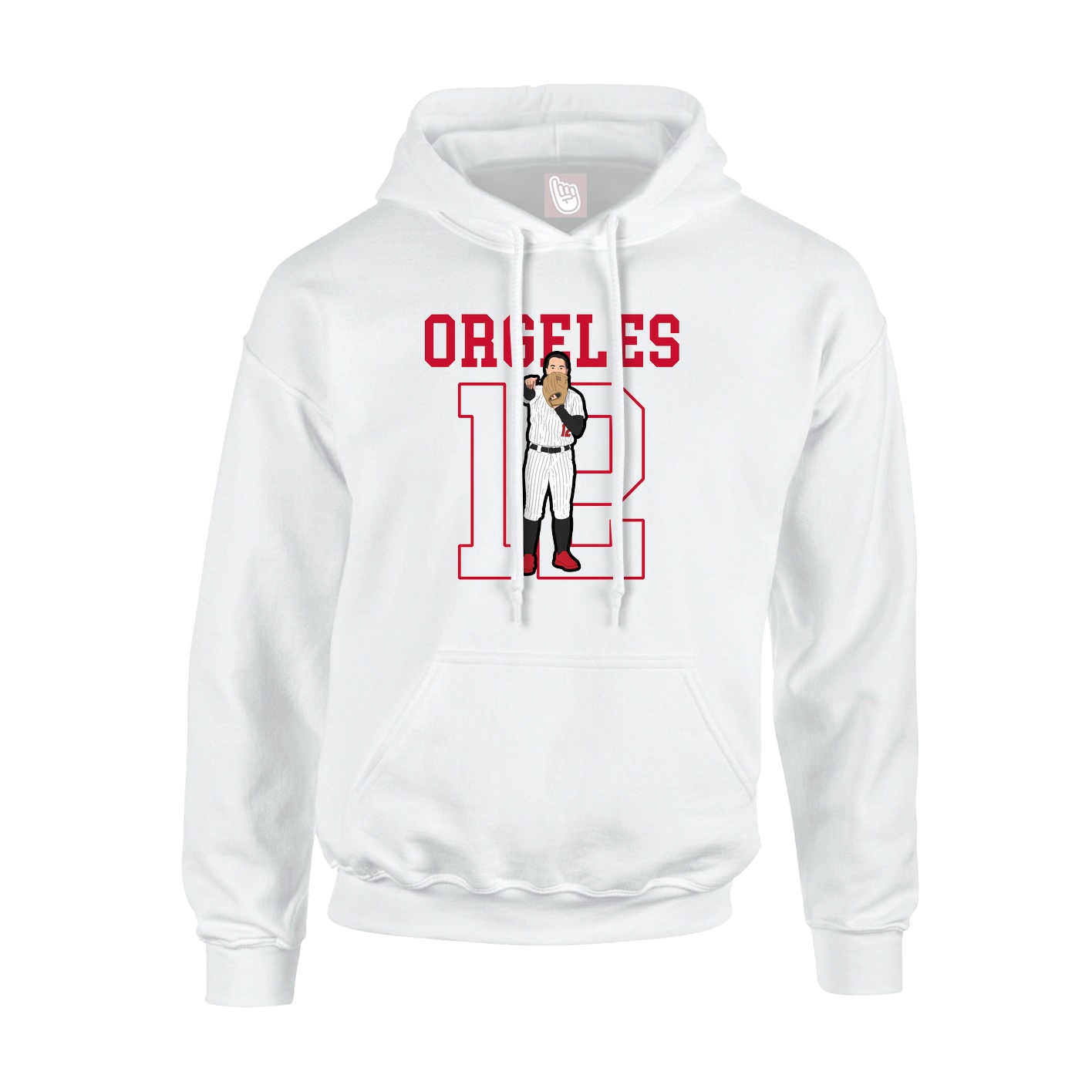 Hoodie — Shirsey in White