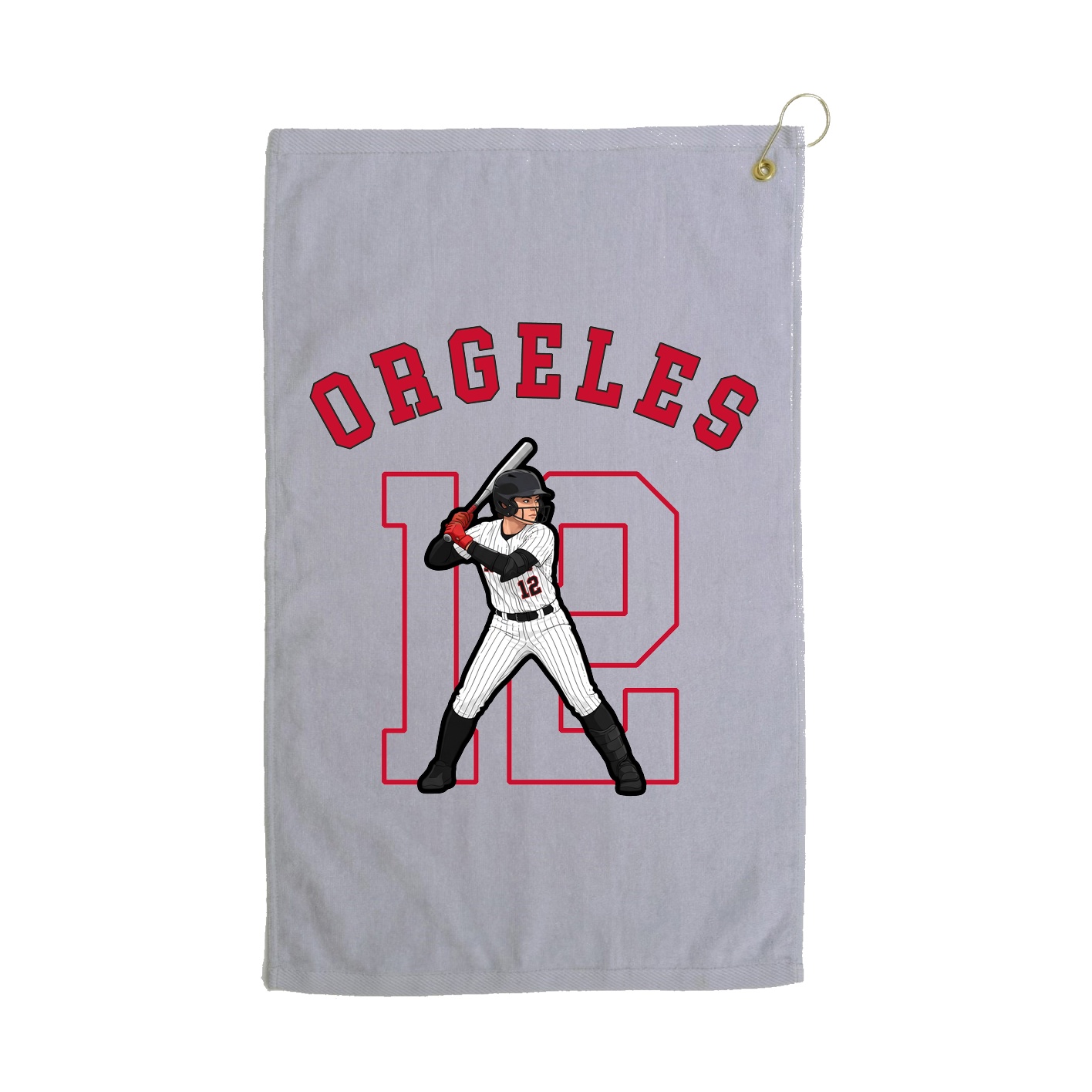 Golf Towel — Shirsey Arch in Grey