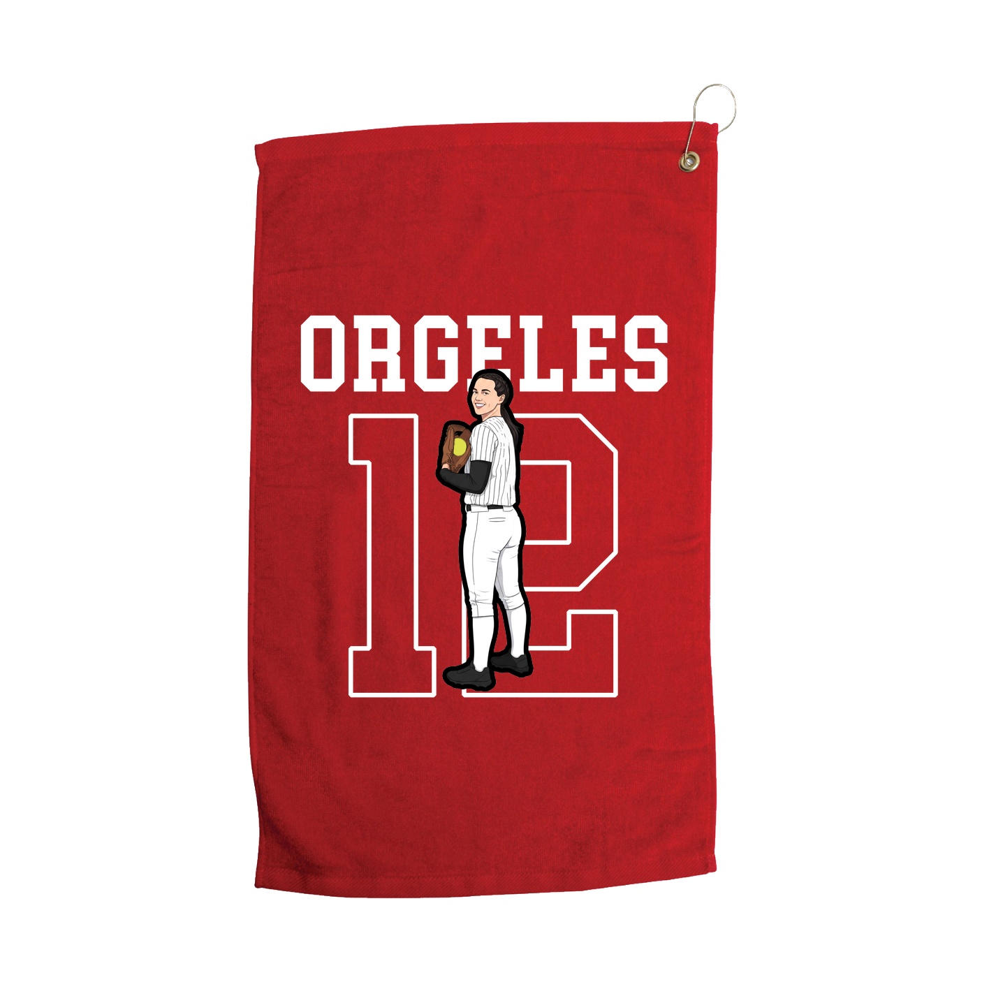 Golf Towel — Shirsey in Red