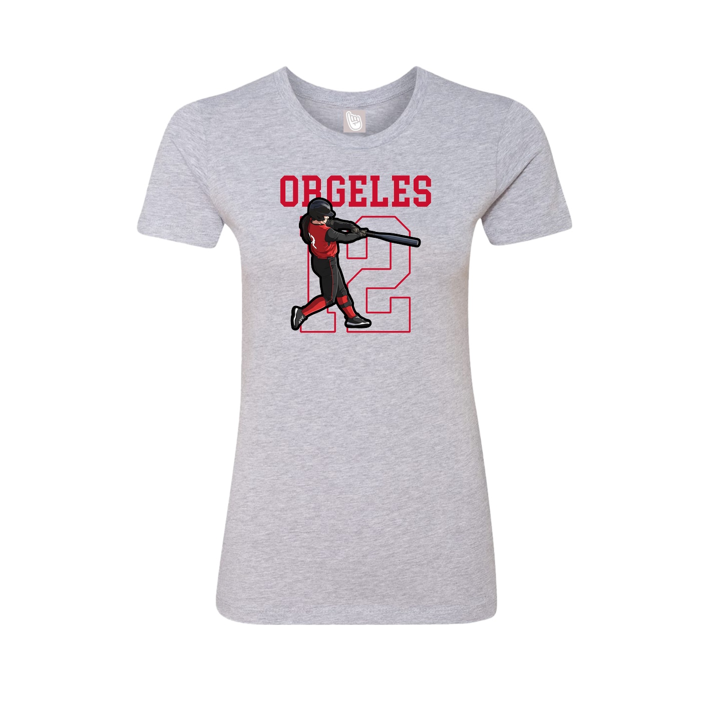 Fitted Women's Tee — Shirsey in Grey