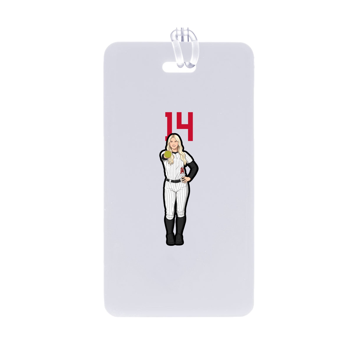 Bag Tag — Number Top in Classic