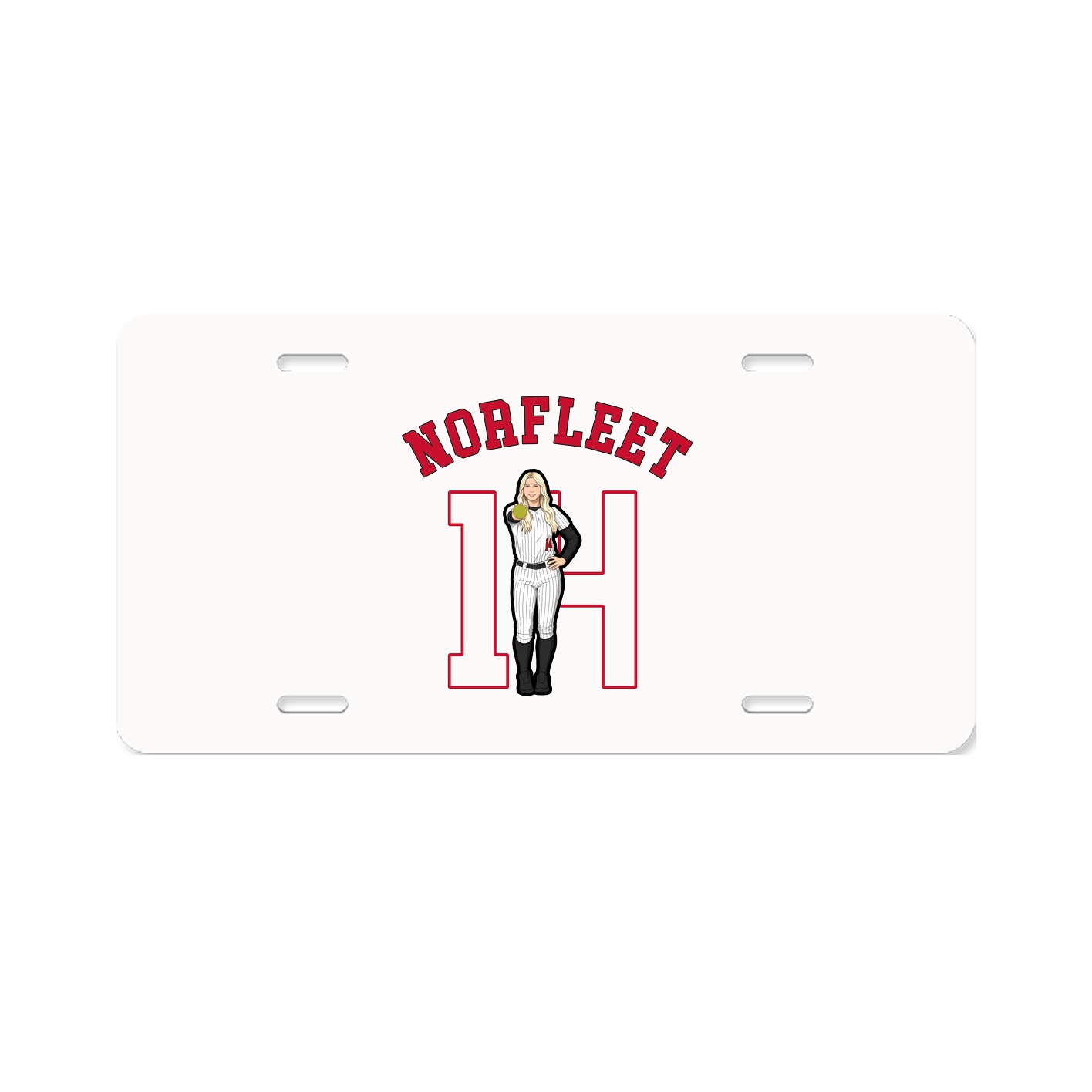 License Plate — Shirsey Arch in Classic